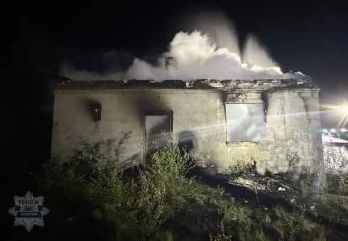 Seryjny podpalacz w rękach policjantów