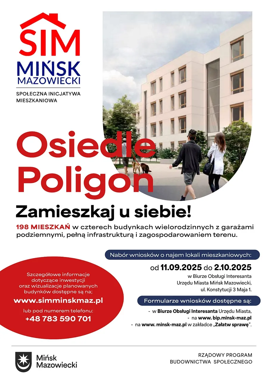 Nowe mieszkania w ramach Społecznej Inicjatywy Mieszkaniowej