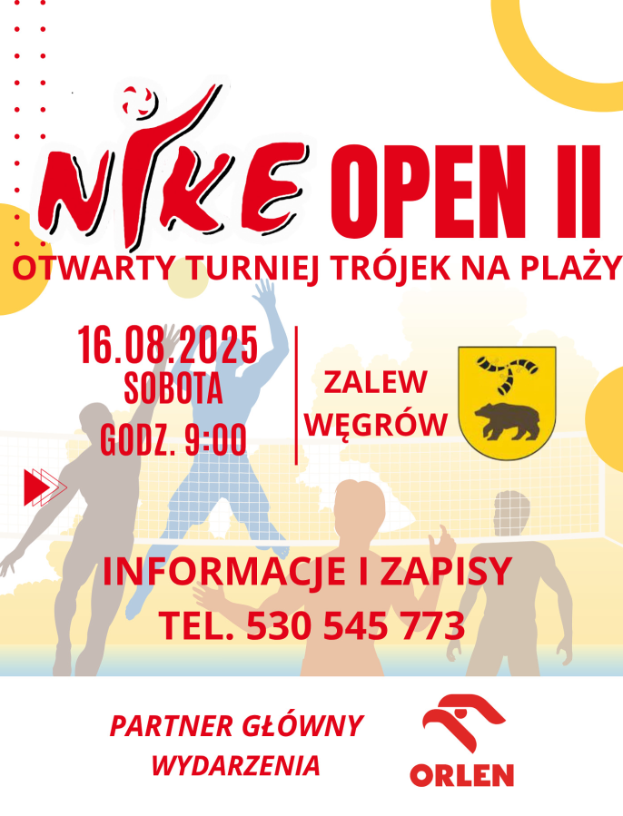 Otwarty Turniej Trójek na plaży
