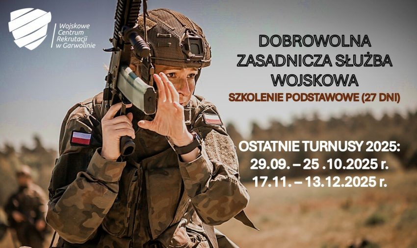 Rusza nabór do Dobrowolnej Zasadniczej Służby Wojskowej