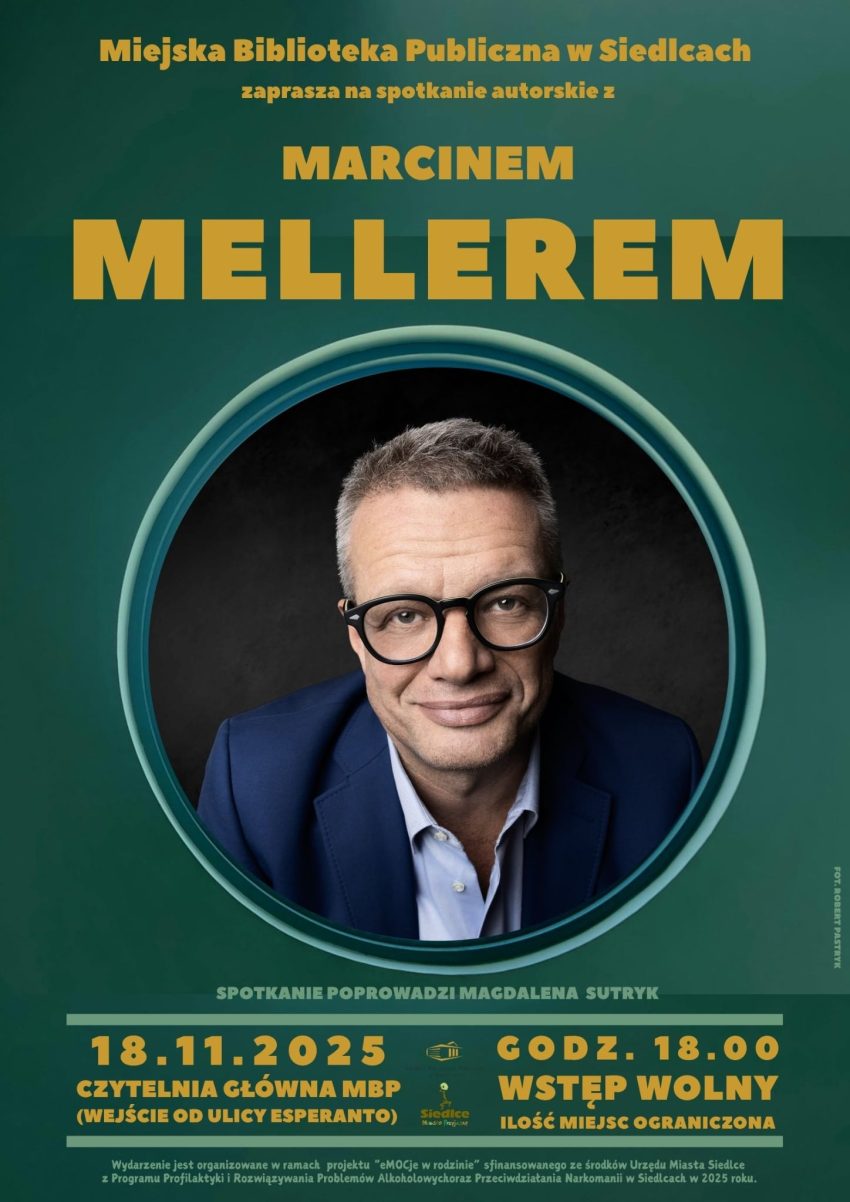 Spotkanie autorskie z Marcinem Mellerem