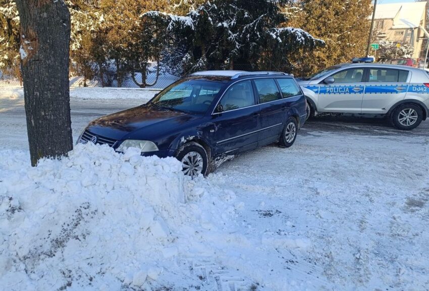 Z promilami za kierownicą volkswagena