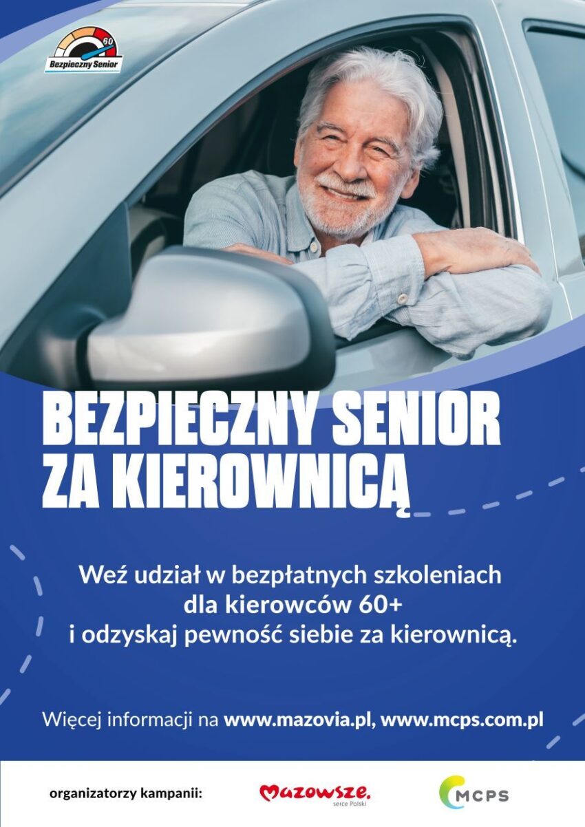 Bezpieczny senior – doskonalenie techniki jazdy