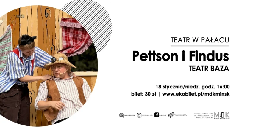 Teatr w Pałacu: "Pettson i Findus"