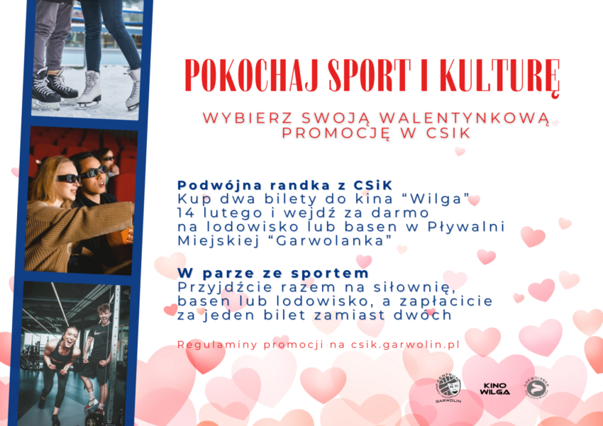 Walentynki ze sportem i kulturą