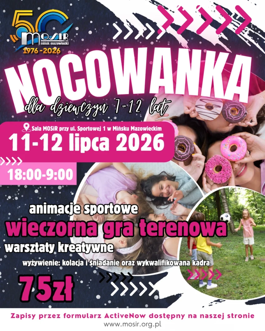 Nocowanka dla dziewczyn z MOSiR