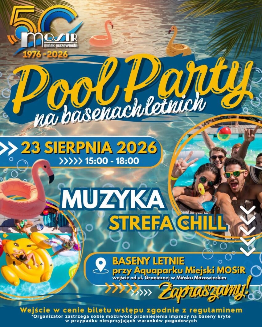 Pool Party na basenach letnich